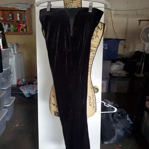 Jones New York signature black velvet leggings womens sz.M